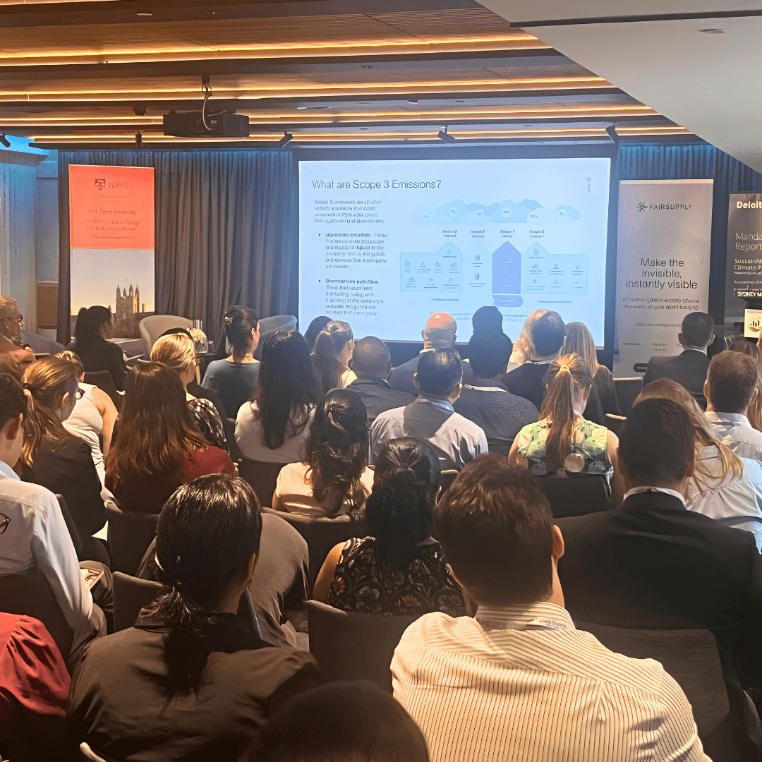 Ruminati COO Will Onus attends the Sustainability Reporting Summit in Sydney 2026.