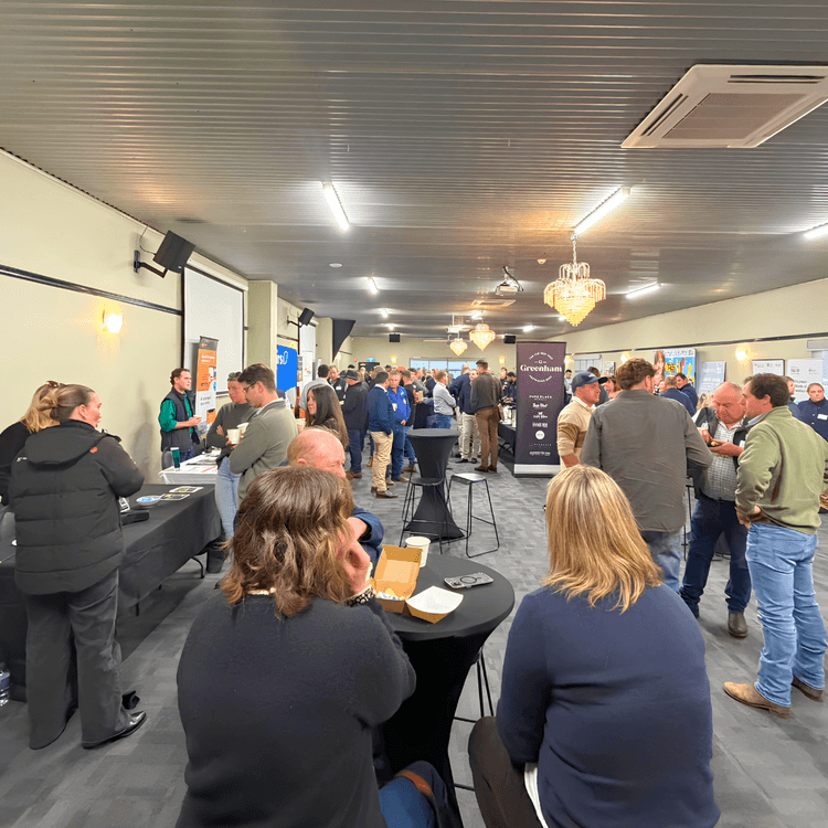 Ruminati attend the Greenham Producer Day in Launceston, Tasmania